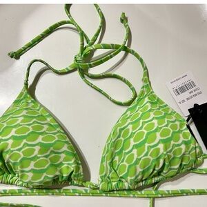NEW Kendall + Kylie Swim bikini top bra size Medium